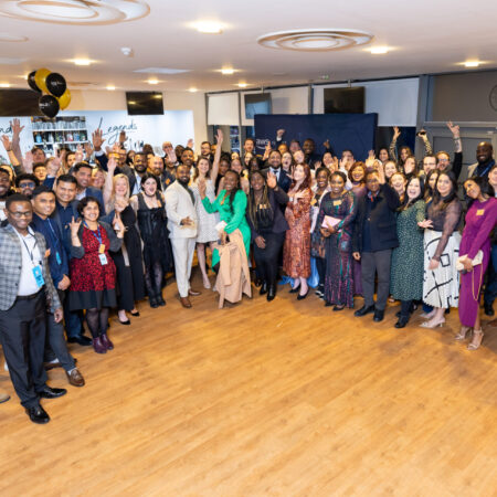 IN4 AWS 500 Celebration Event at Etihad stadium.