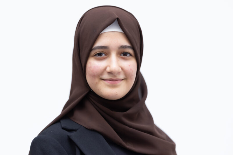 Ruwaida Yousef Oldham Sixth Form College student