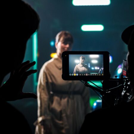 Close up Camera and Actor