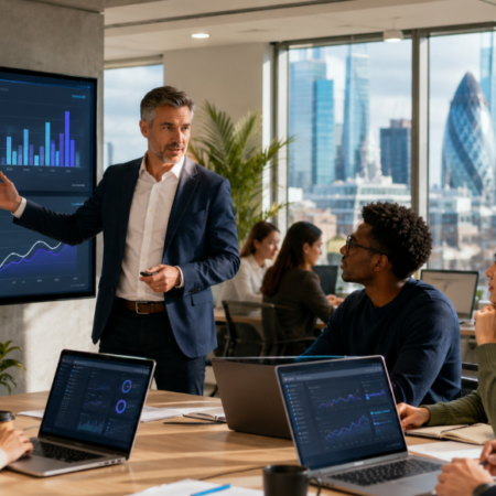 UK business leaders building an AI workforce training
